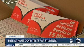 SDUSD students getting free At-home COVID-19 tests