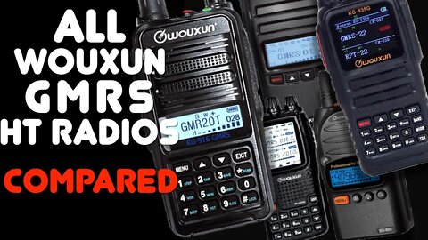 Wouxun KG-916, KG-805G, KG-905, KG-935, KG-UV9G Pro - All Wouxun GMRS Radios Compared