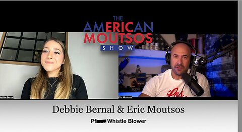 Pf i zr Whistleblower Debbie Bernal with Eric Moutsos