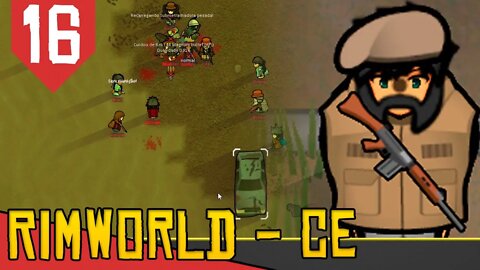 Vida no Mundo TÓXICO - Rimworld Combat Extended #16 [Série Gameplay PT-BR]