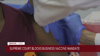 Supreme Court blocks business vaccine mandate