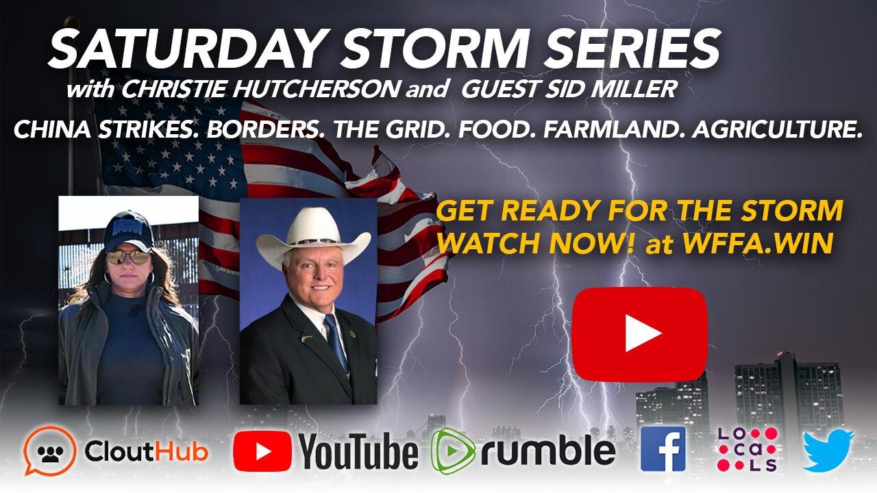 Saturday Storm Series with Christie Hutcherson and Agriculture Commissioner Sid Miller