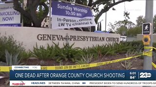 One dead after Orange County church shooting