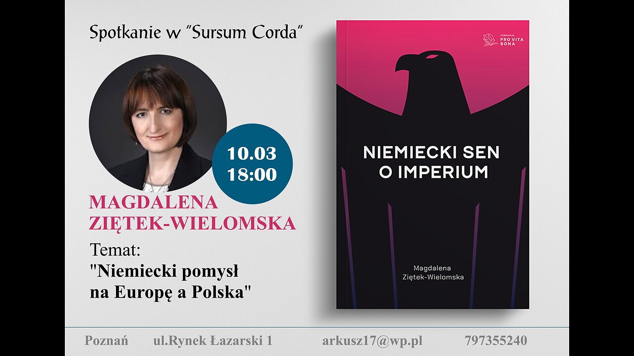 Magdalena Ziętek Wielomska Niemiecki Sen O Imperium 4633