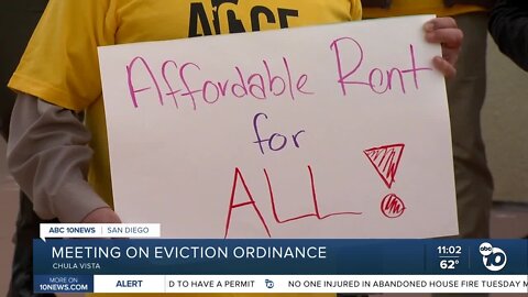 Chula Vista city council considers ordinance to protect tenants