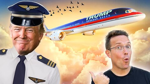 I Flew On TRUMP FORCE ONE with DONALD TRUMP | Inside The Most Powerful Jet On Earth