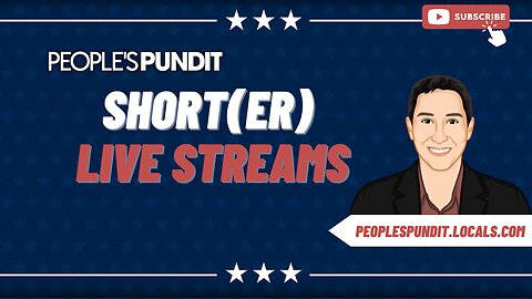 Short(er) Live Stream: New Polls, New Indictments