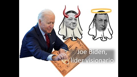 Joe Biden, el líder visionario. "En ocasiones hablo con muertos".