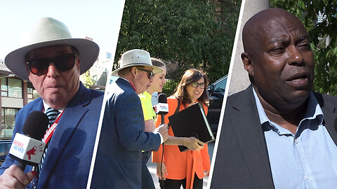 Toronto mayoral candidate Rob Davis is literally taking it (debates) to the streets— he has to