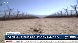 Newsom expands drought emergency to include Kern County