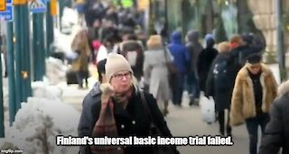 Finland's universal basic income trial fails