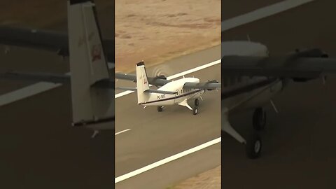 ⚠️World Shortest Runway : Saba #aviation #pilot #planespotting