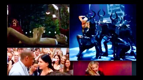 False Idols Satanic Art Marina Abramovich Jay Z Madonna Travis Scott Astroworld Concert Footage CERN