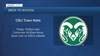 CSU hosting two town halls about Back to School plans
