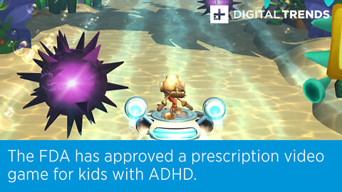 The FDA has approved a prescription video game for kids with ADHD.