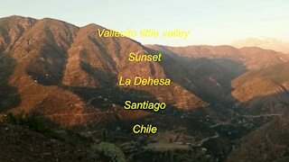Vallecito Little Valley San Ramon Hill La Dehesa Santiago Chile