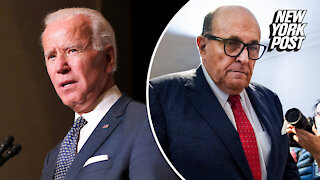 Biden says he didn't know in advance about FBI's Rudy Giuliani raid