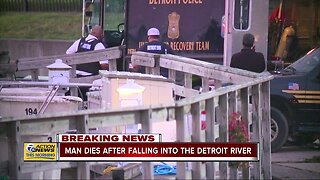 U.S. Coast Guard recovers missing man's body from Detroit River