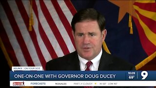 Gov. Ducey talks vaccines, education, economy in one-on-one interview