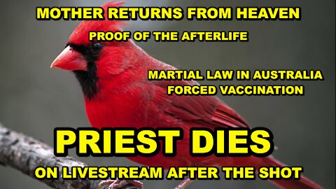 VAXXED PRIEST DIES ON LIVESTREAM - MEDICAL MURDER IN HOSPITALS - AUSTRALIA FORCED VACCINATIONS