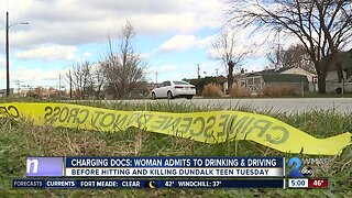 Charging docs: Woman admits to drinking and driving