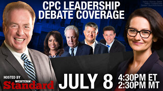 LIVE: Conservative leadership contenders debate