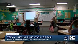 Virtual education job fair happening Saturday