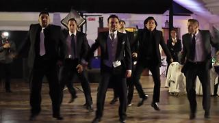 Groomsmen Surprise Bride With Detailed NSYNC Group Dance