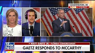 Matt Gaetz Responds to Kevin McCarthy