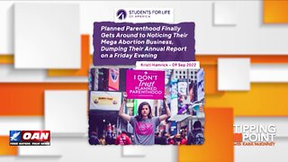 Tipping Point - Planned Parenthood Releases Annual Report