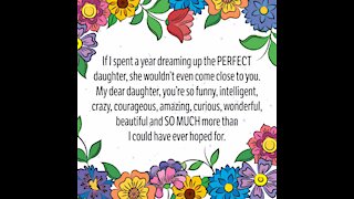 If I Spent A Year Dreaming Of A Perfect Daughter [GMG Originals]