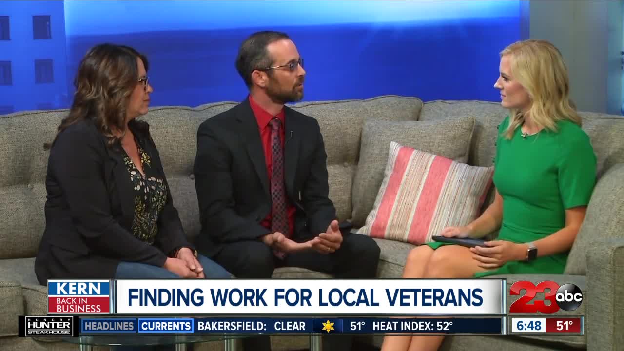 Finding work for local veterans