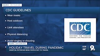 Holiday travel in a pandemic