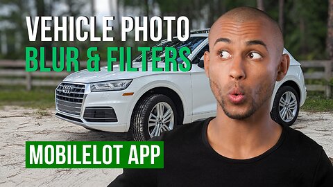MobileLot: Vehicle Photos w/ Native Phone Camera App. Portrait Mode, Filters, Import & Batch Match