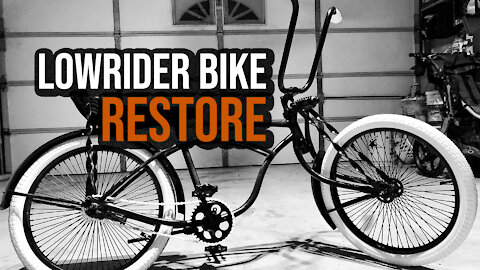 Lowrider bike restore project