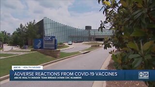 Adverse reactions from COVID-19 vaccine