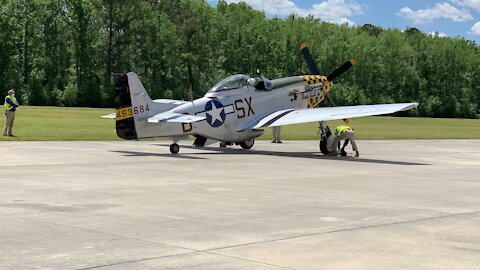 P-51D Mustang Double Trouble II at Virginia Military Aviation Museum