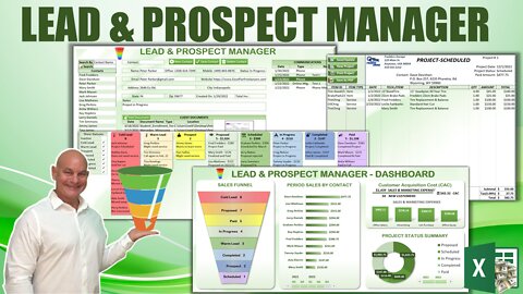 Create This Amazing Contact Manager In Excel To Manage Leads & Prospects [FREE DOWNLOAD]