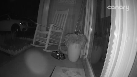 Strange paranormal activity caught on home security footage