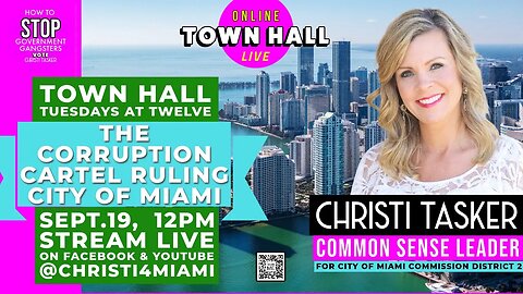 Miami Corruption & Coastal Cleanup w/ Christi Tasker for District 2 Miami Commission