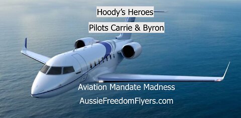 Hoodys Heroes Ep5 Australian Mandate Madness Pilot Couple Carrie and Byron Hoody's Heroes