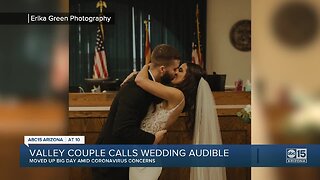Valley couple moves wedding day up amid coronavirus scare
