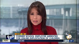 Valley Center school employee arrested for online exploitation