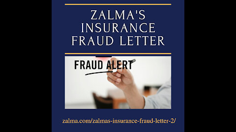 Zalma's Insurance Fraud Letter - April 1, 2021