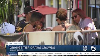 First weekend in Orange Tier draws crowds