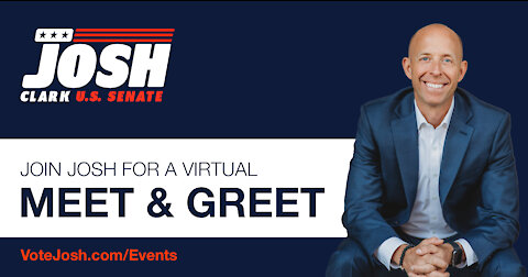 Meet & Greet with U.S. Senate Candidate Josh Clark (12/19/21)