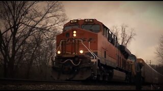 Freight train footage in NY suburbs