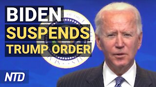 Biden Suspends Trump's Energy Order; Investors More Bullish on China Than US? | NTD Business