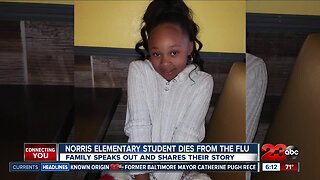 Norris Elementary diagnosed with flu and dies shortly after