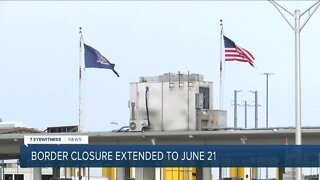 Border closure extended to June 21